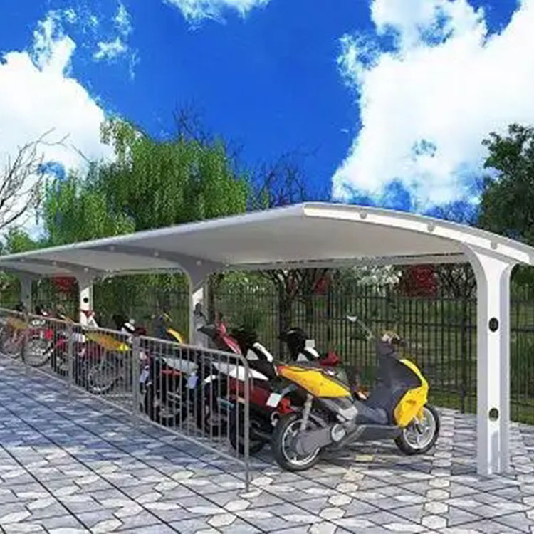 南部县膜结构电动车棚